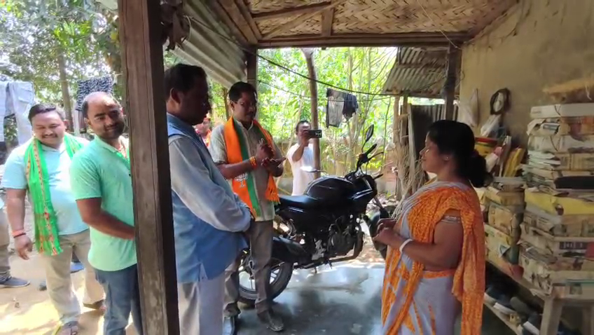 বিজেপি মনোনীত প্রার্থী ভূমিকা নন্দ রিয়াং-এর সমর্থনে চলছে জোড় নির্বাচনী প্রচার