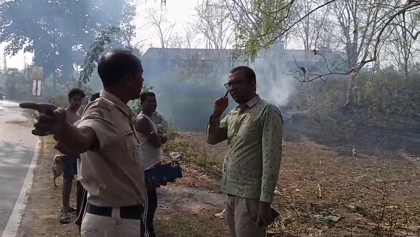  রাবার বাগানে হঠাৎ অগ্নিকাণ্ডের ঘটনা 