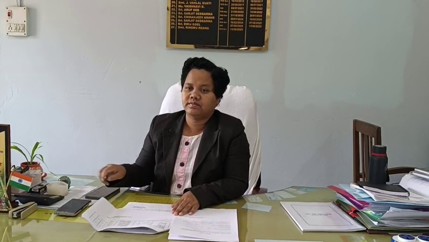  আমবাসা মহকুমা শাসকের কার্যালয়  সাংবাদিক সম্মেলন